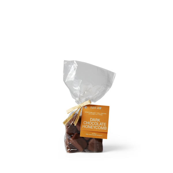Dark chocolate honeycomb