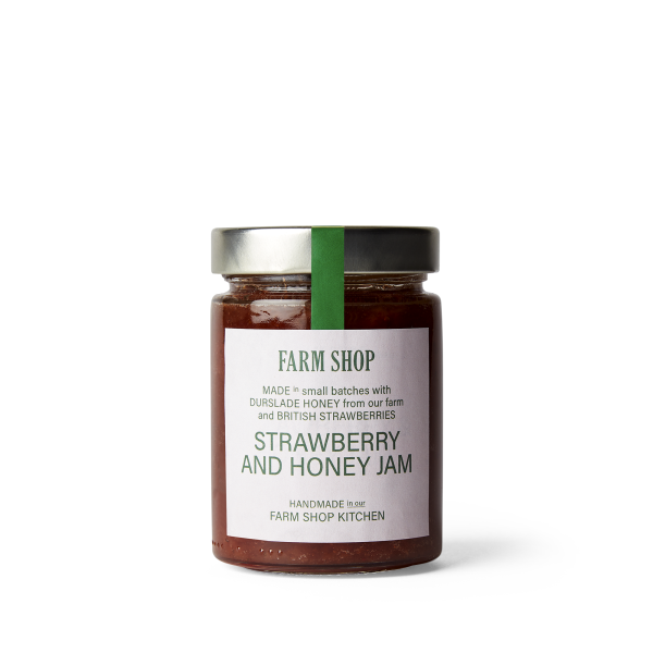 Strawberry and honey jam