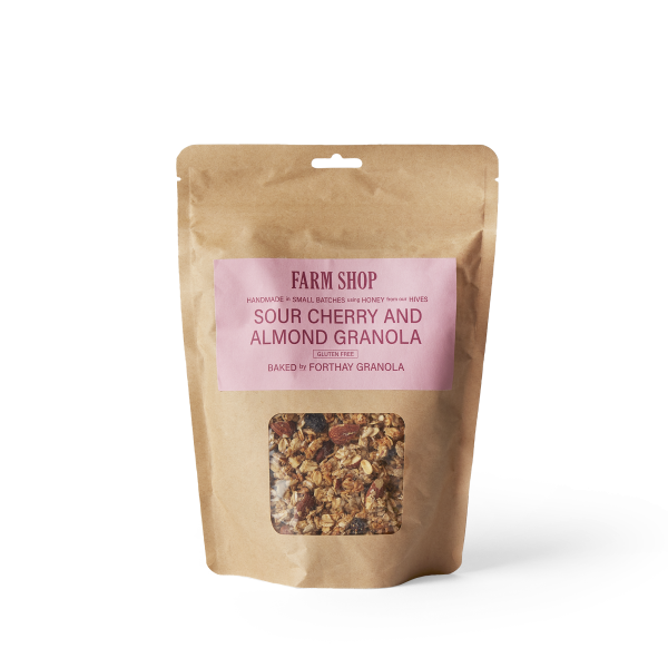 Sour cherry and almond granola