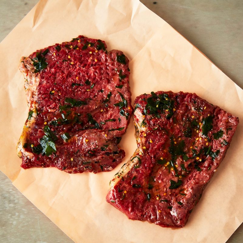 Chimichurri Steaks