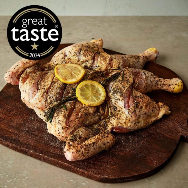 Lemon spatchcock chicken