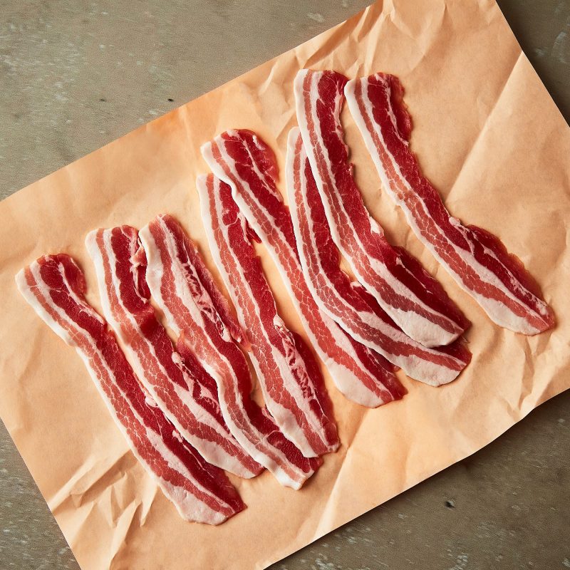 Streaky Bacon – Unsmoked