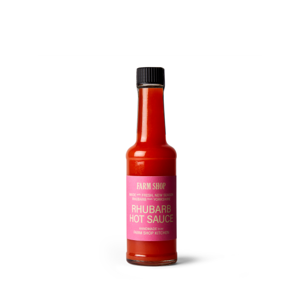 Rhubarb hot sauce