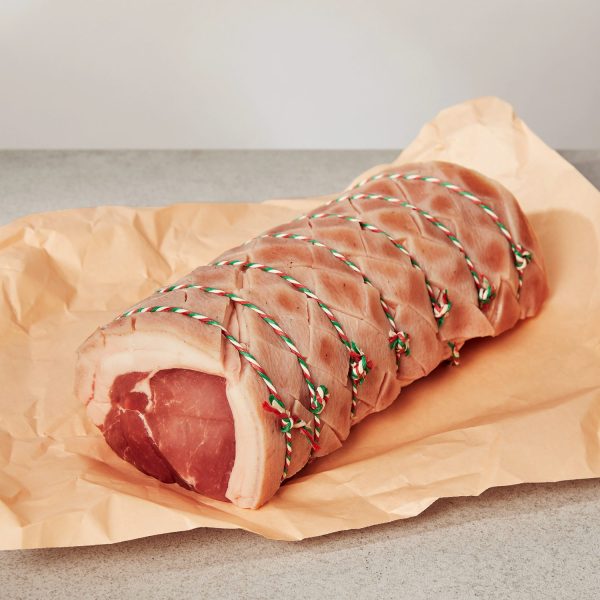 Pork loin roasting joint