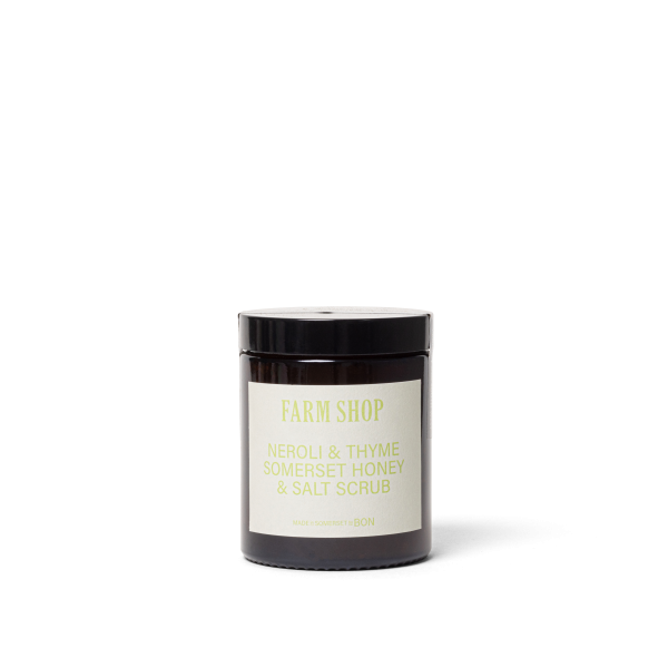 Farm shop bon neroli thyme honey scrub