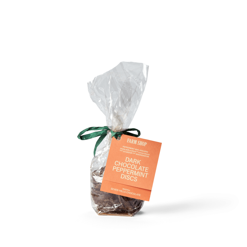 Dark Chocolate Peppermint Discs