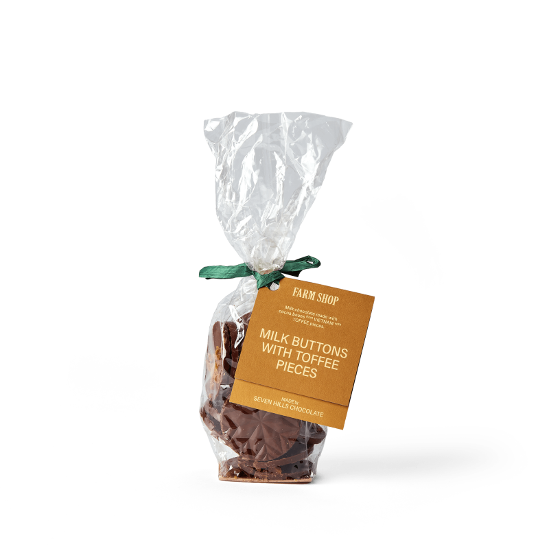 Milk Chocolate Buttons with Toffee Pieces