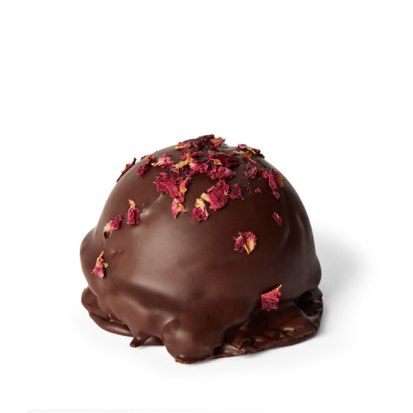 Raspberry jam teacake cut in half