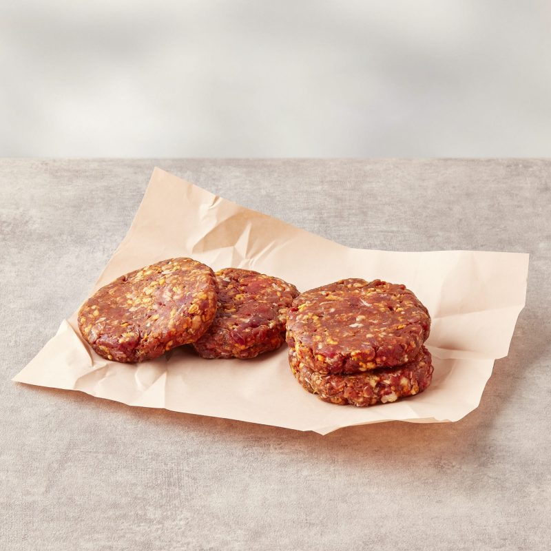 Spicy Lamb Burgers