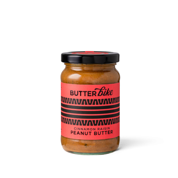 Butter bike cinnamon raisin peanut butter